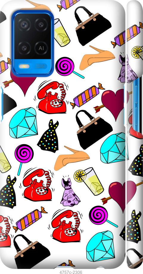 

Чохол на Oppo A54 stickers