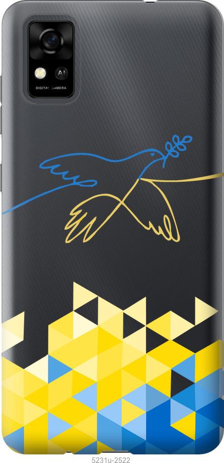 

Чохол на ZTE Blade A31 Птица мира