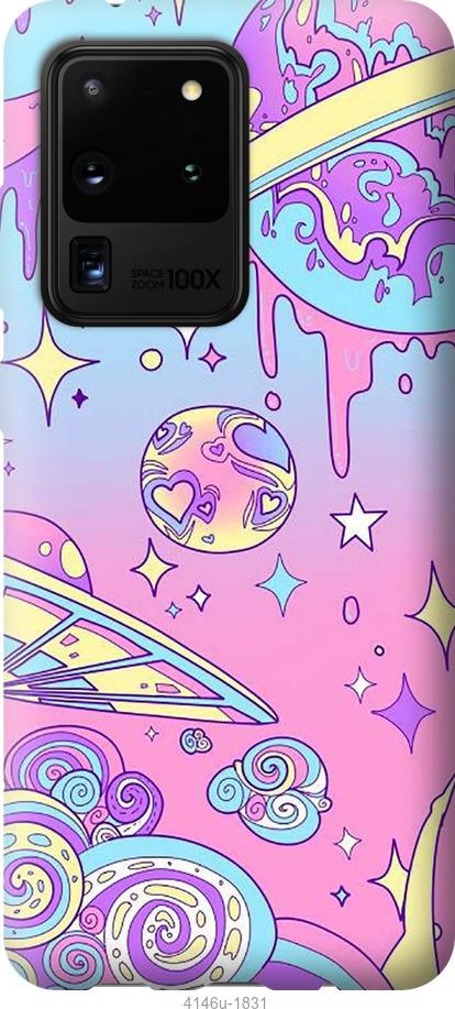 

Чохол на Samsung Galaxy Note 20 Ultra Рожева галактика