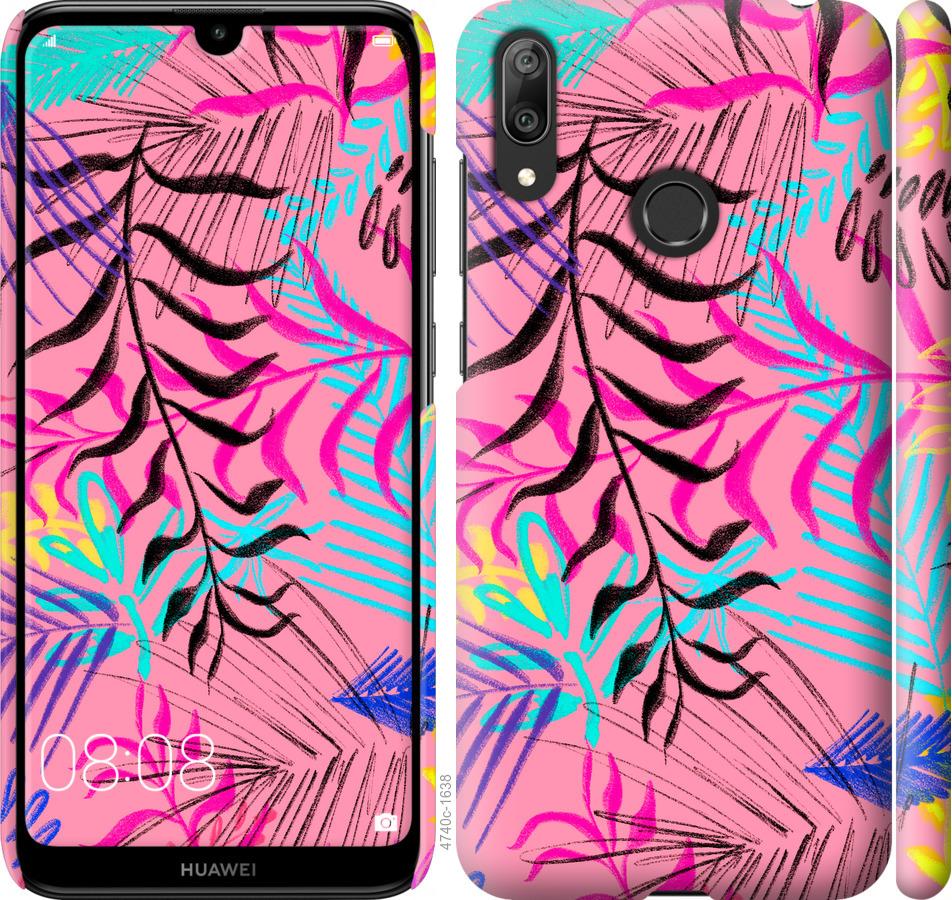 

Чохол на Huawei Y7 2019 Рослинний візерунок 2