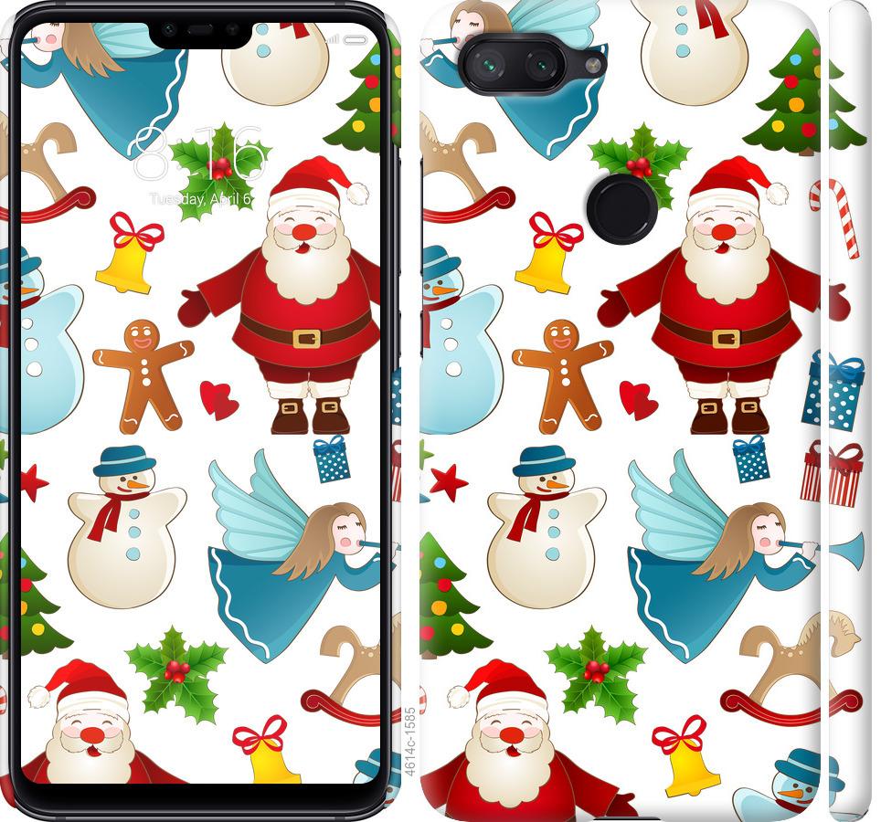 

Чехол на Xiaomi Mi 8 Lite Новогодний 1