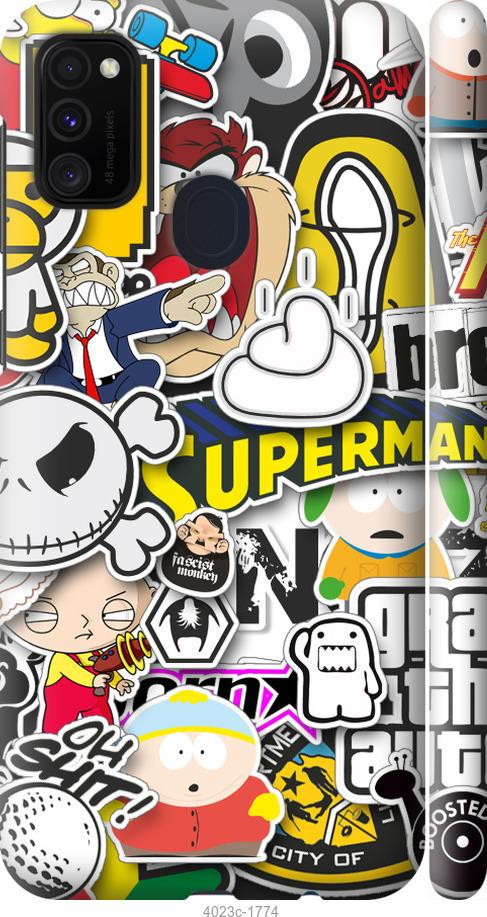 

Чехол на Samsung Galaxy M21 M215F Popular logos