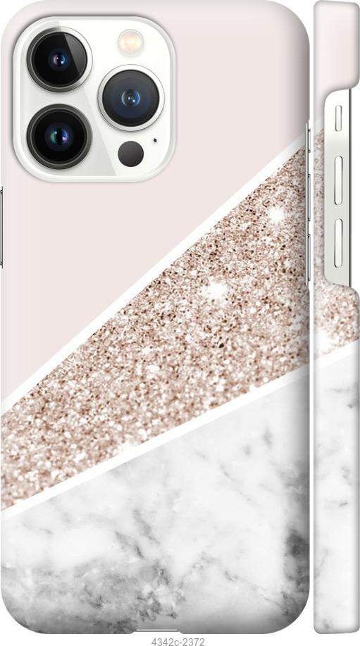 

Чехол на iPhone 13 Pro Пастельный мрамор