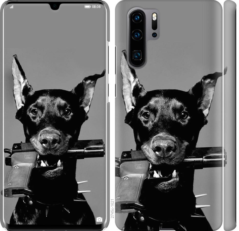 

Чохол на Huawei P30 Pro Доберман