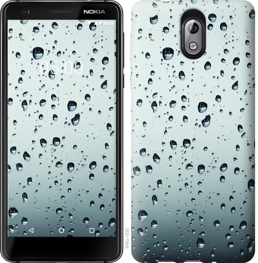 

Чехол на Nokia 3.1 Стекло в каплях