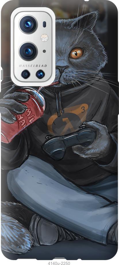 

Чехол на OnePlus 9 Pro gamer cat