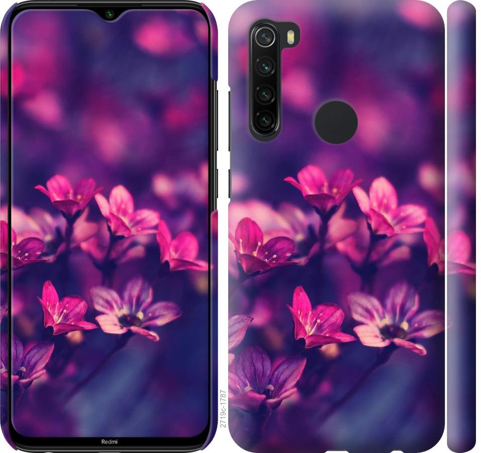 

Чохол на Xiaomi Redmi Note 8 Пурпурні квіти