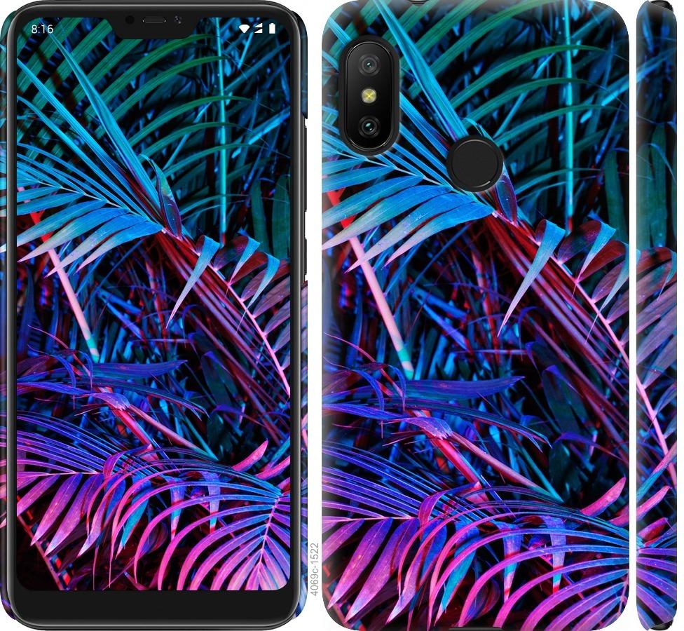 

Чохол на Xiaomi Mi A2 Lite Папороть під ультрафіолетом