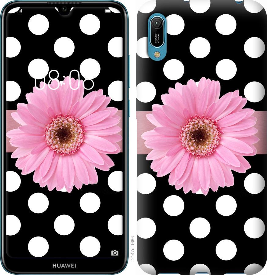 

Чохол на Huawei Y6 2019 горошок 2