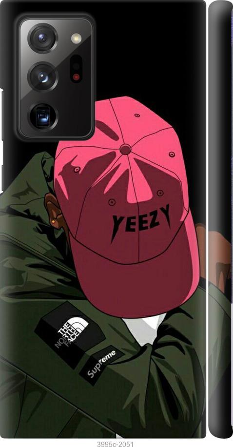 

Чехол на Samsung Galaxy Note 20 Ultra logo de yeezy