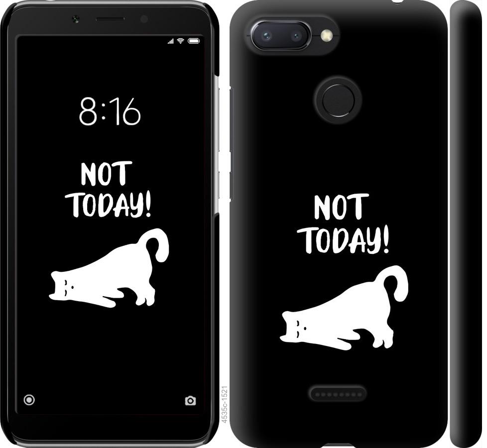

Чохол на Xiaomi Redmi 6 Втомлений кіт