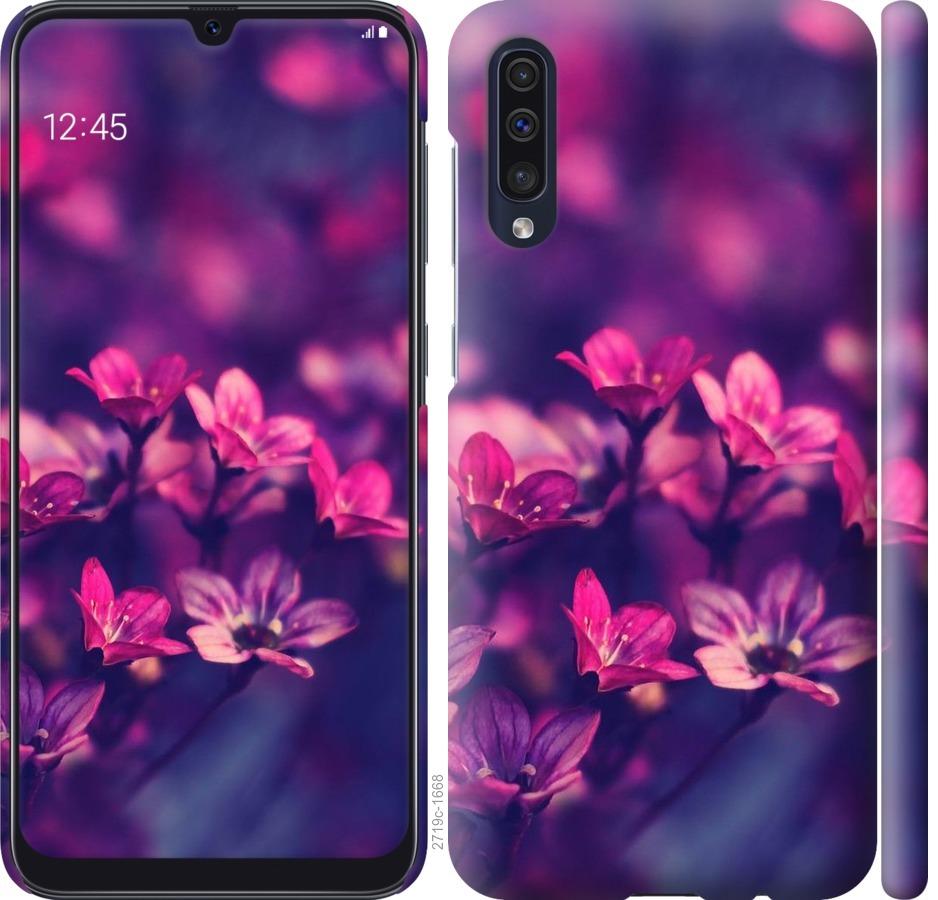 

Чохол на Samsung Galaxy A50 2019 A505F Пурпурні квіти