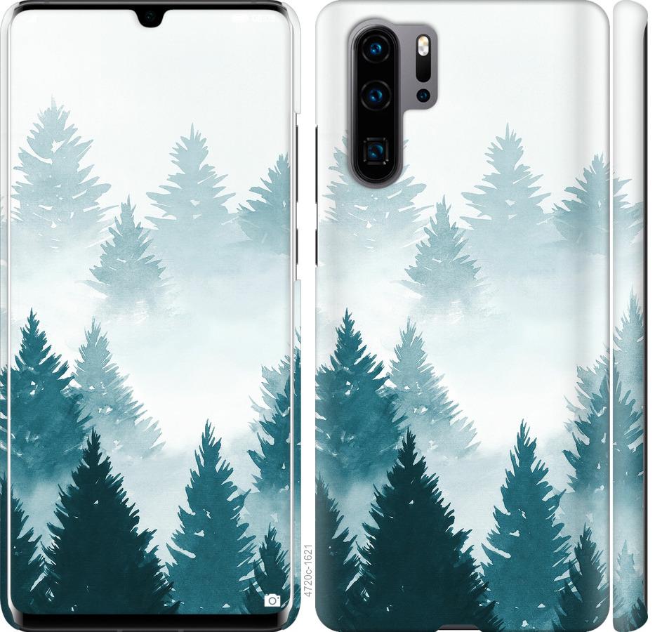 

Чохол на Huawei P30 Pro Акварельні Ялинки