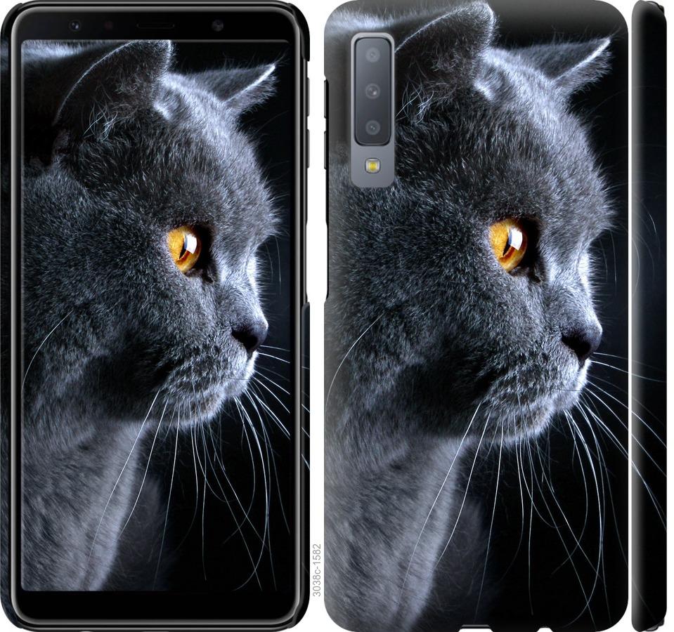 

Чохол на Samsung Galaxy A7 (2018) A750F Гарний кіт