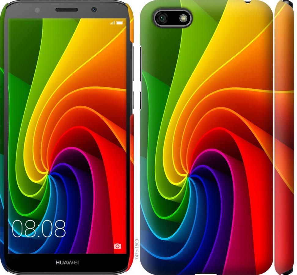 

Чохол на Huawei Y5 2018 Райдужний вихор