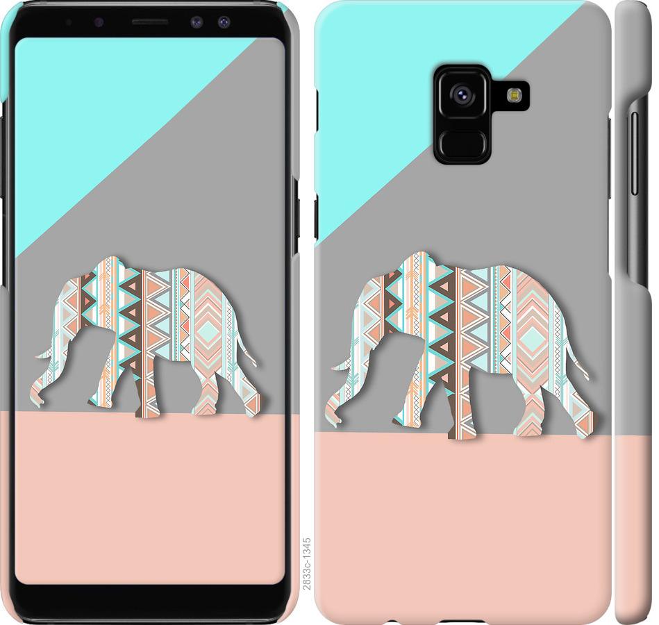 

Чохол на Samsung Galaxy A8 Plus 2018 A730F Візерунчастий слон
