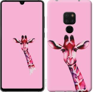 

Чохол на Huawei Mate 20 Рожева жирафа