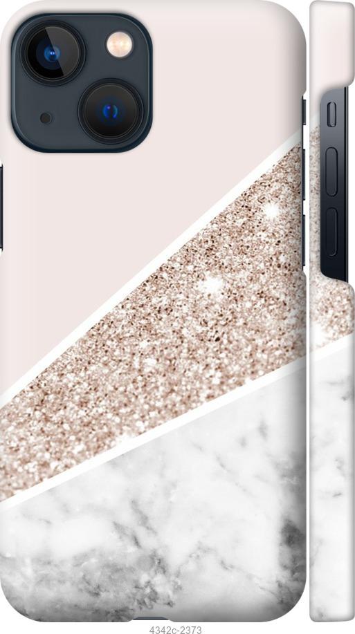 

Чехол на iPhone 13 Mini Пастельный мрамор