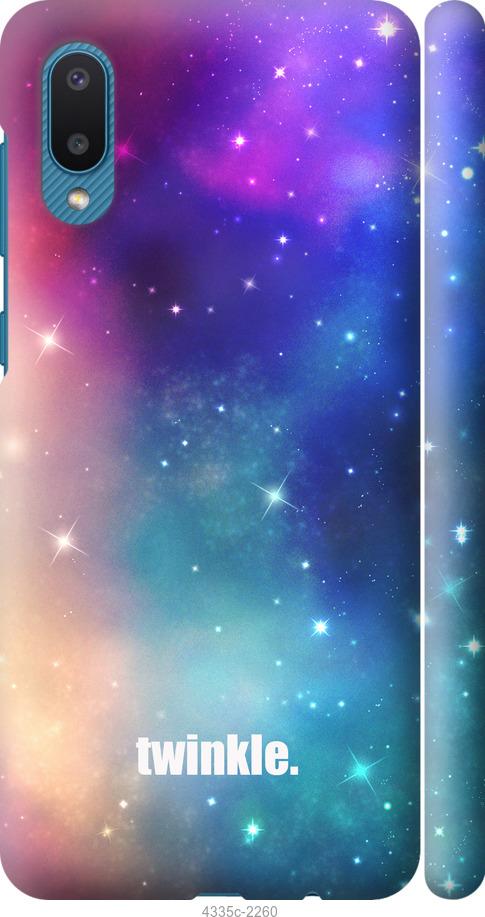 

Чохол на Samsung Galaxy A02 A022G Мерехтіння