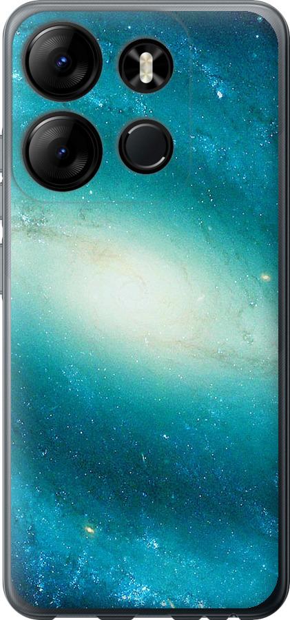 

Чохол на Tecno Spark Go 2023 BF7 Блакитна галактика