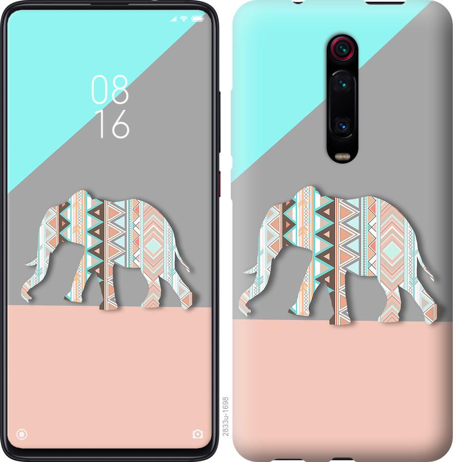 

Чохол на Xiaomi Redmi K20 Pro Візерунчастий слон