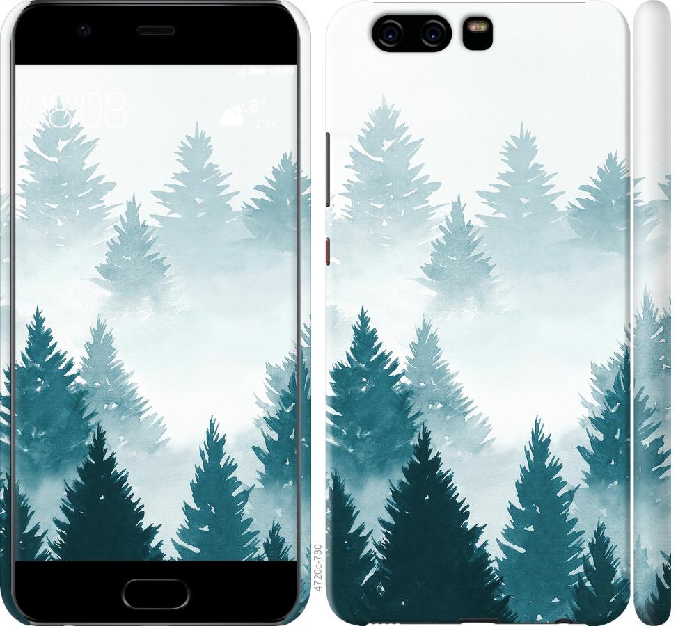 

Чохол на Huawei P10 Акварельні Ялинки