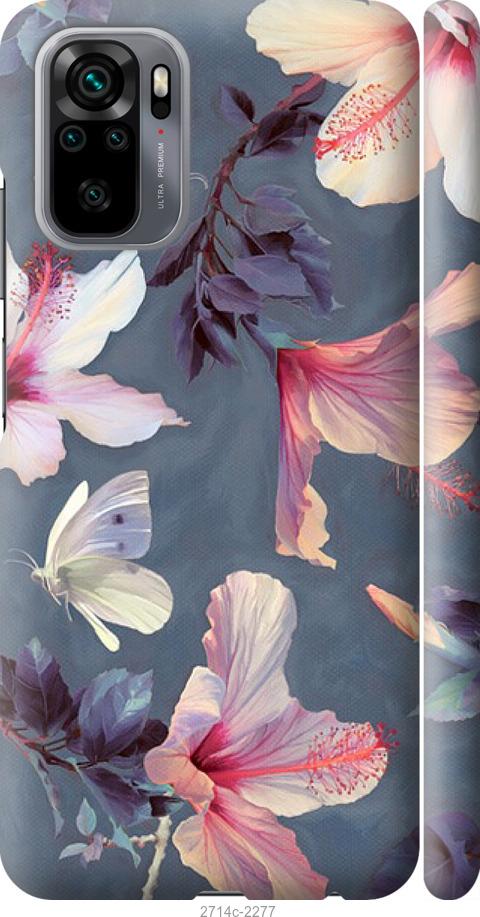 

Чохол на Xiaomi Redmi Note 10 Намальовані квіти
