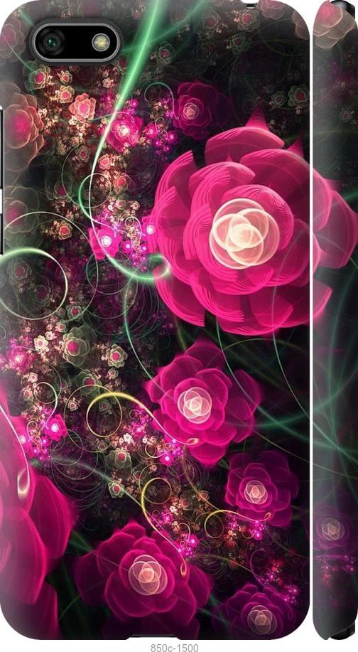

Чохол на Huawei Y5 2018 Абстрактні квіти 3