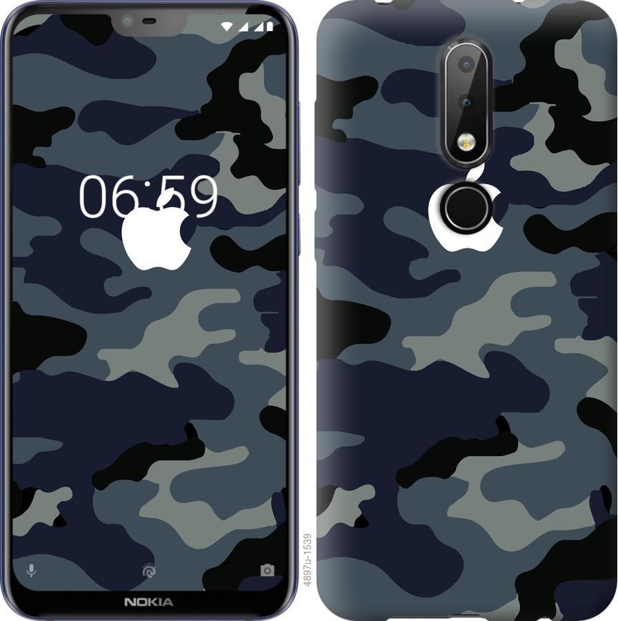

Чехол на Nokia 6.1 Plus Камуфляж 1
