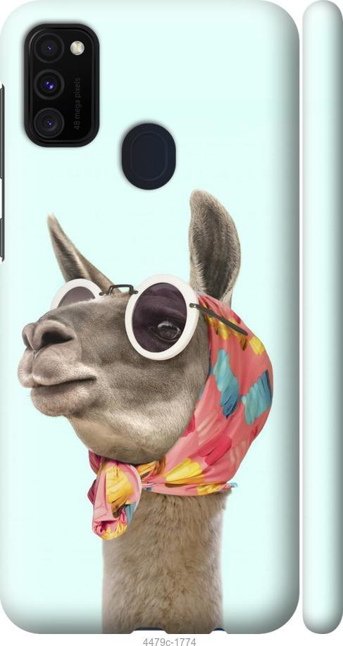 

Чехол на Samsung Galaxy M21 M215F Модная лама
