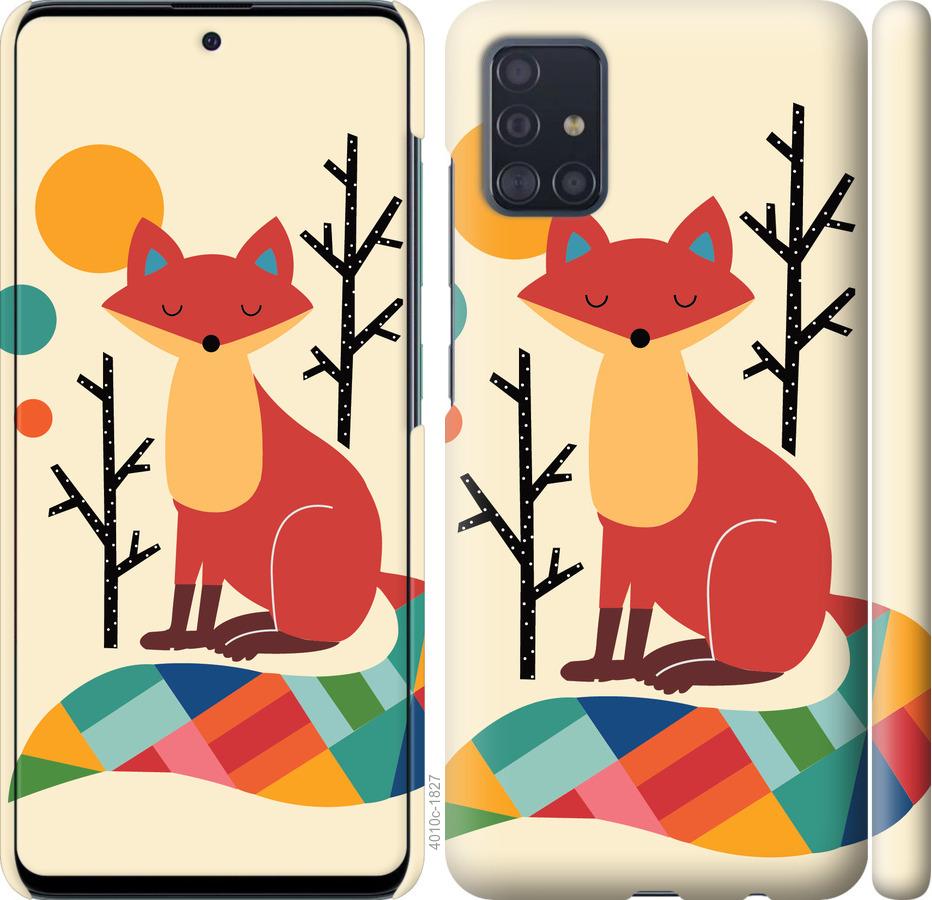 

Чехол на Samsung Galaxy A51 2020 A515F Rainbow fox