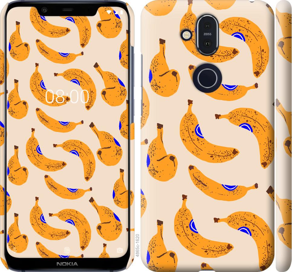 

Чехол на Nokia 8.1 Бананы 1