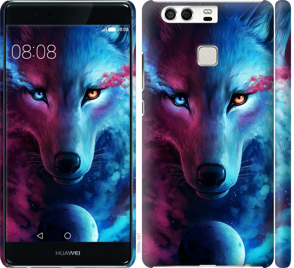 

Чохол на Huawei P9 Арт-вовк