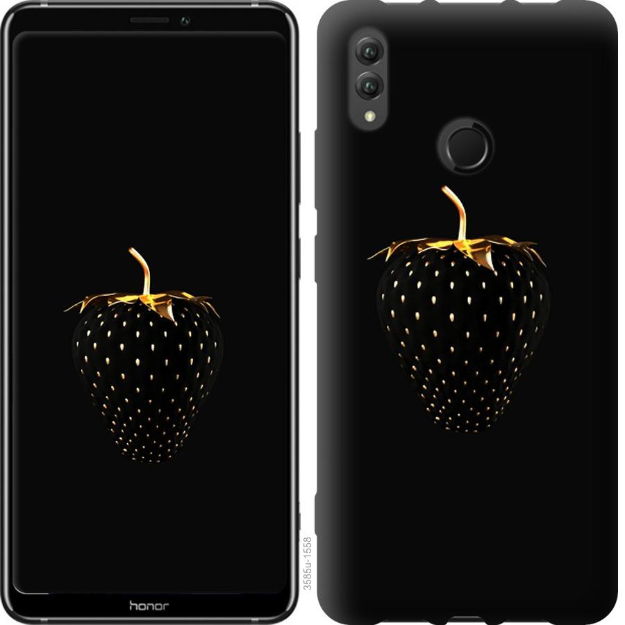 

Чохол на Huawei Honor Note 10 Чорна полуниця