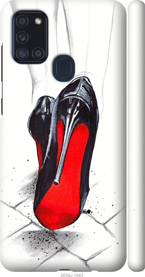 

Чехол на Samsung Galaxy A21s A217F Devil Wears Louboutin