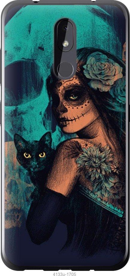 

Чехол на Samsung Galaxy S9 White and black 1