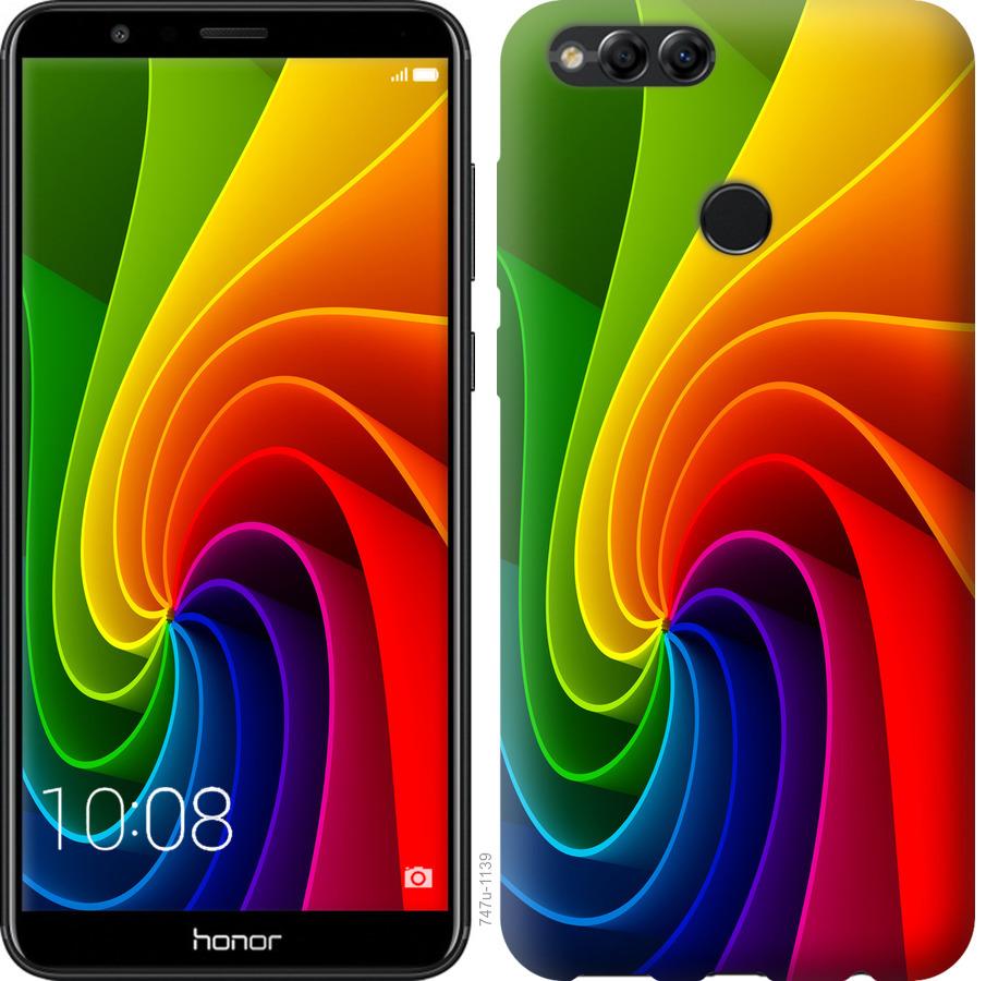 

Чохол на Huawei Honor 7X Райдужний вихор