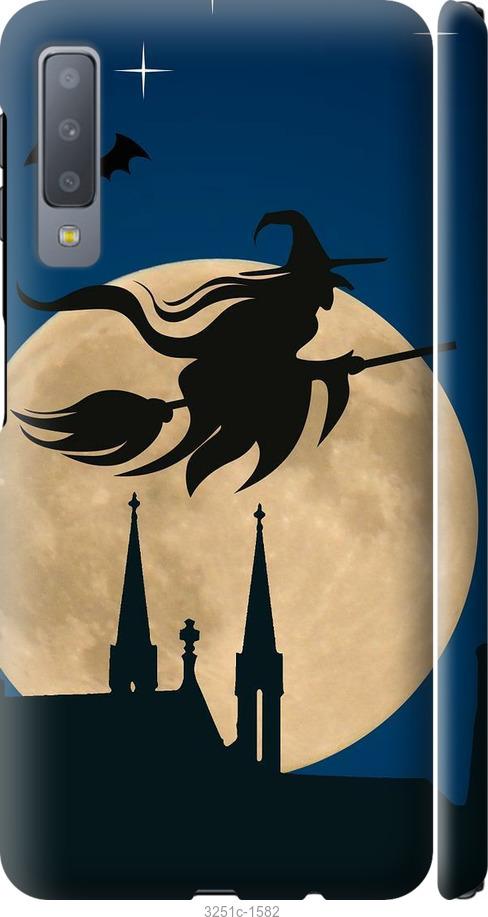 

Чехол на Samsung Galaxy A7 (2018) A750F Ведьма на метле v2