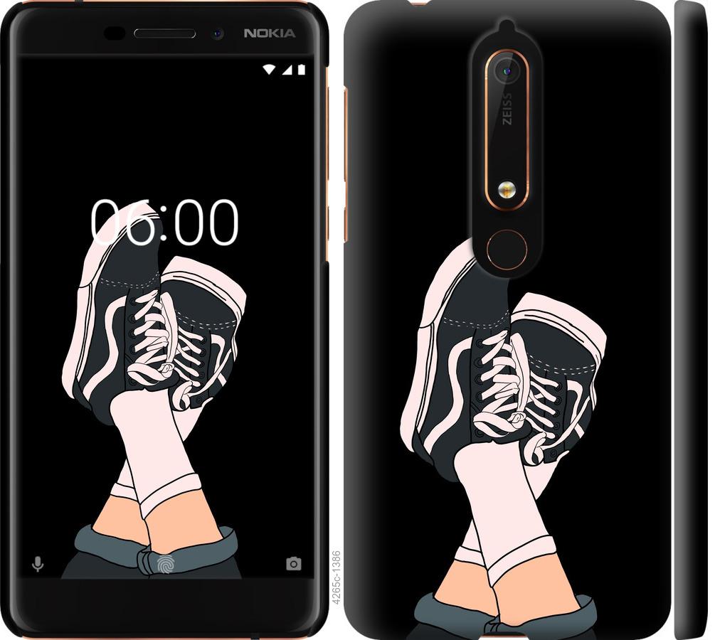 

Чехол на Nokia 6.1 Кеды