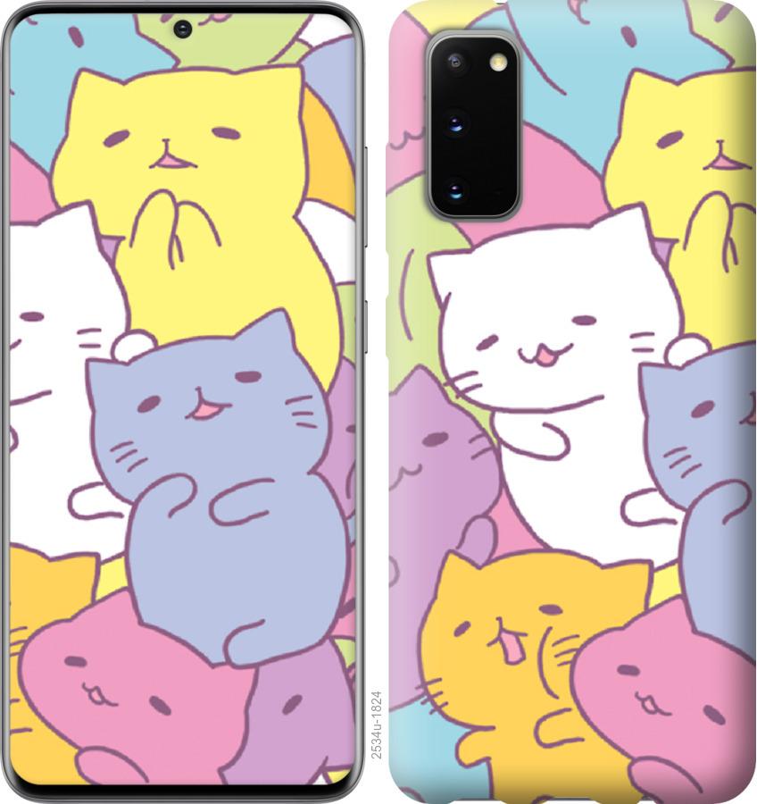 

Чехол на Huawei Honor 30 Котики