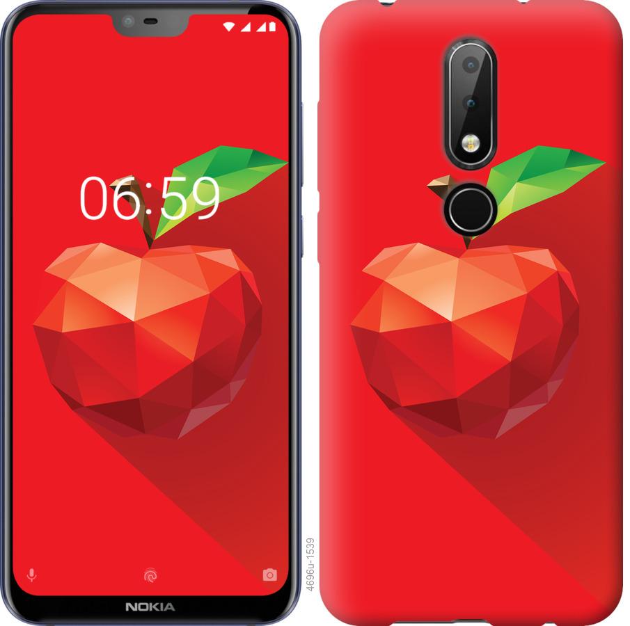 

Чохол на Nokia 6.1 Plus яблуко