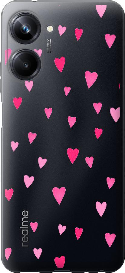 

Чохол на Realme 10 Pro Серця 2