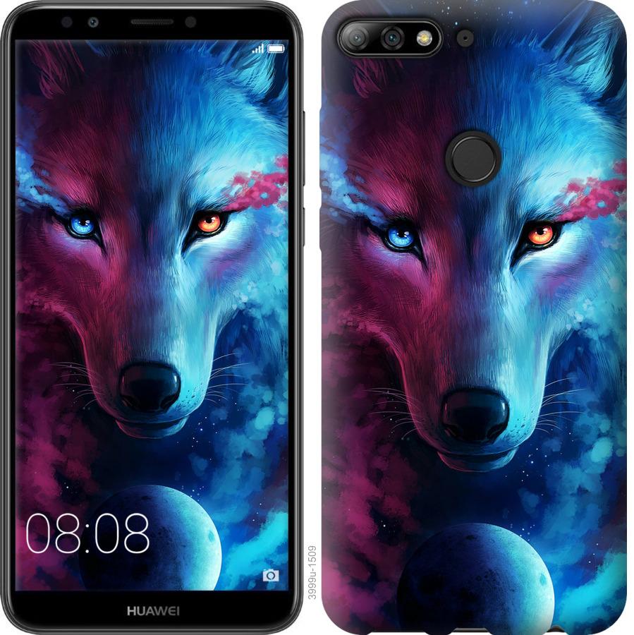 

Чохол на Huawei Honor 7C Арт-вовк