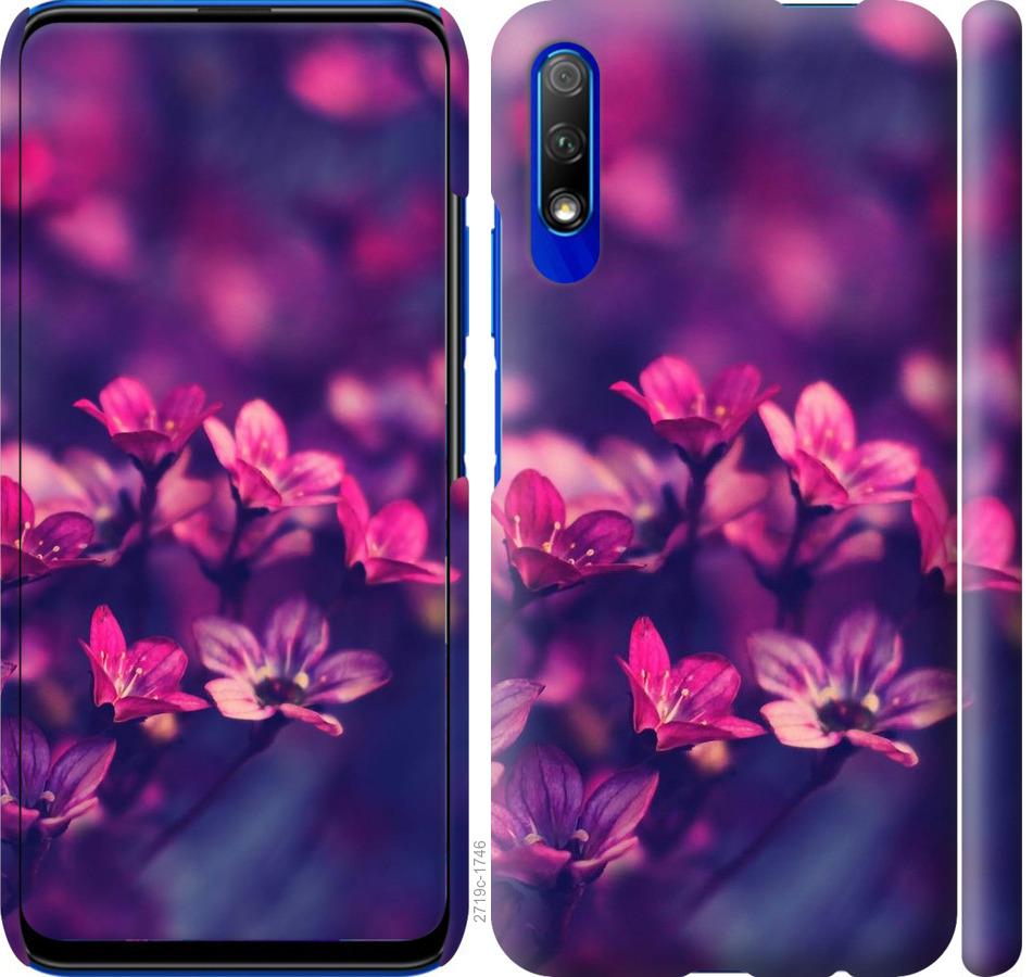 

Чохол на Huawei P Smart Pro Пурпурні квіти