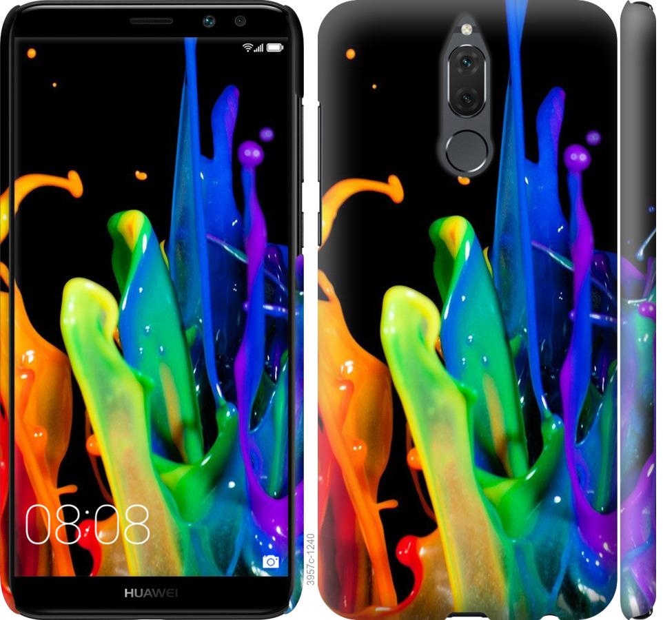 

Чохол на Huawei Mate 10 Lite бризки фарби