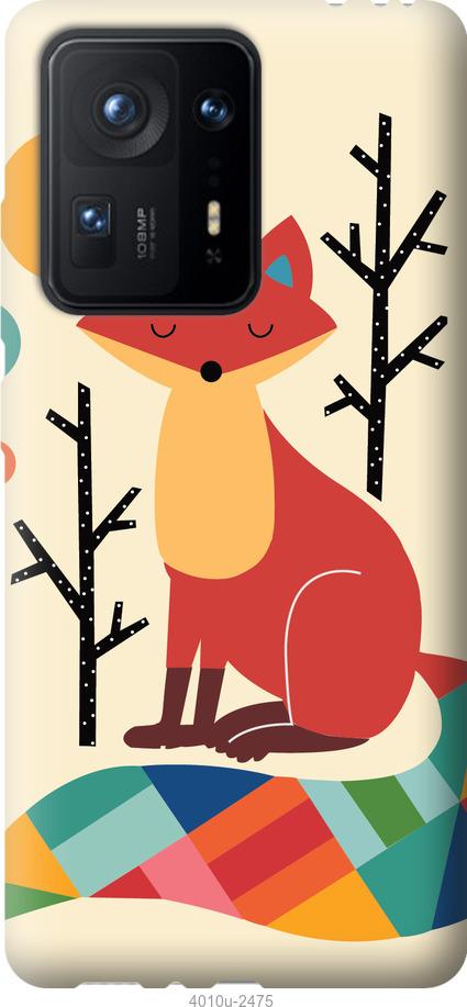 

Чехол на Xiaomi Mix 4 Rainbow fox