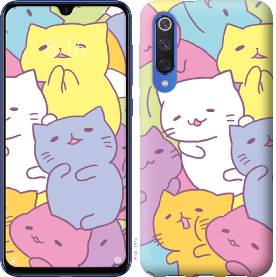 

Чехол на Xiaomi Mi 9 SE Котики