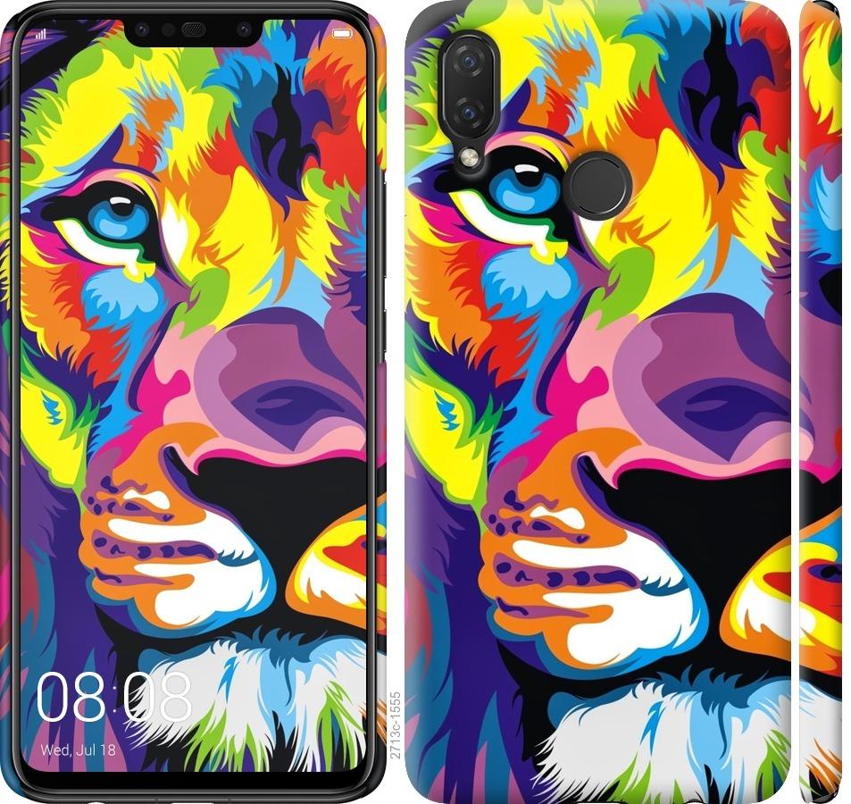 

Чохол на Huawei P Smart Plus Різнобарвний лев
