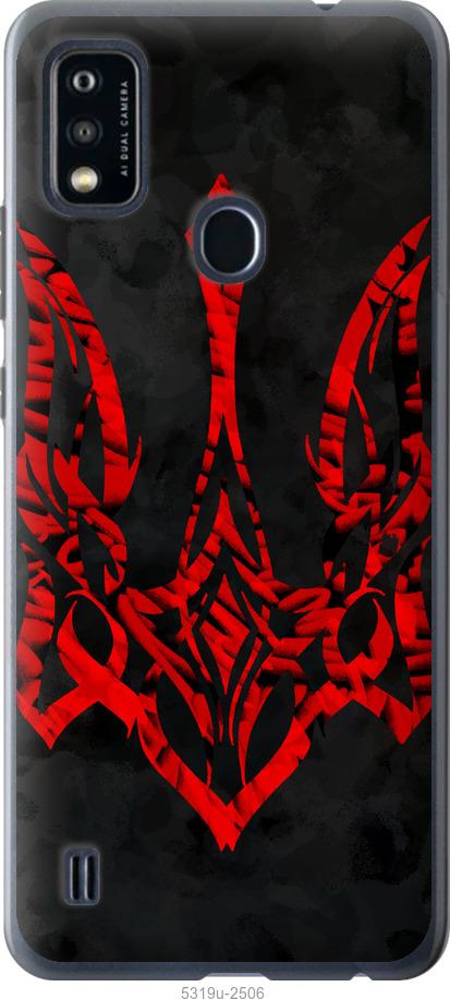 

Чохол на ZTE Blade A51 Герб України v4