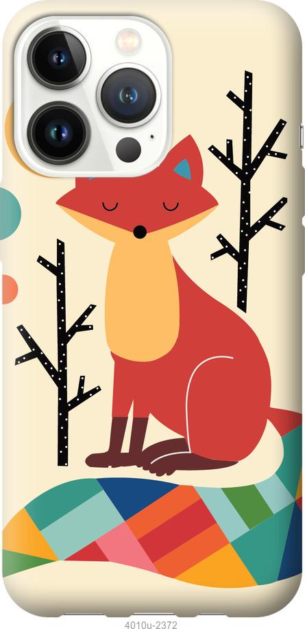 

Чехол на iPhone 13 Pro Rainbow fox